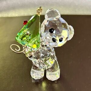 Swarovski Kris Bear with Winter Tree 2011 Limited Edition 1091815 Retired